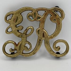 Vintage Brass 1949 Virginia Metalcrafters Williamsburg King George Trivet